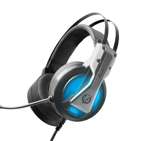 Headset Gamer Elg Pedestais Flkh001 Storm 7.1 Virtual Com Mic