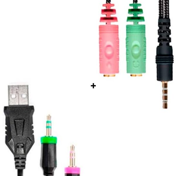 Headset gamer fone de ouvido com led mk1l preto digital Clearance