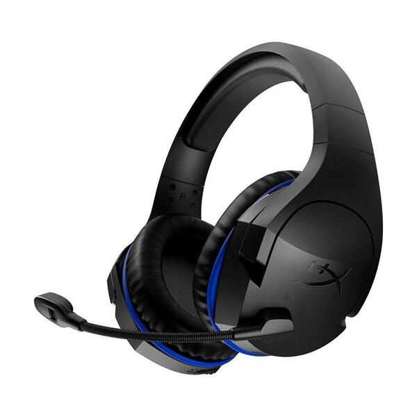 Headset Gamer Hyperx Cloud Stinger Preto E Azul Sem Fio - Pc