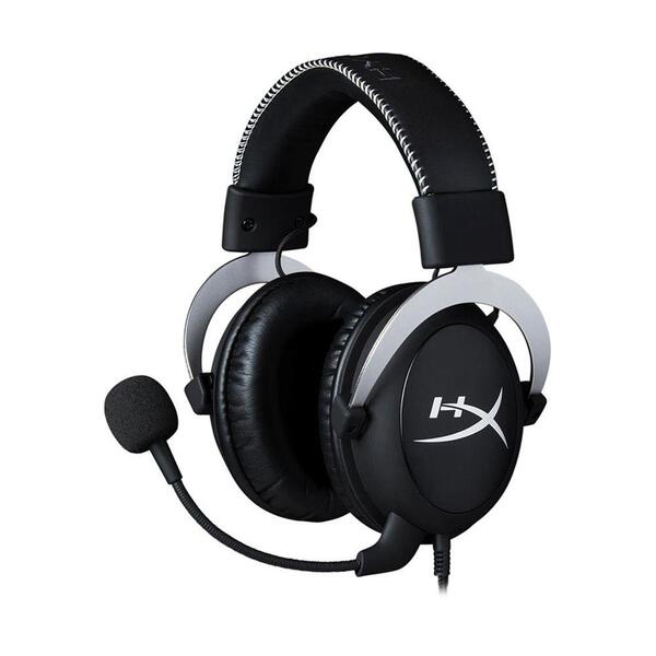 Headset Gamer Hyperx Cloud X 7.1 Preto E Branco Com Fio - Pc
