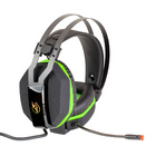Headset Gamer Kross Aros Usb 7.1 Preto E Verde Ke-hs200
