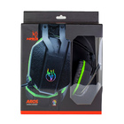 Headset Gamer Kross Aros Usb 7.1 Preto E Verde Ke-hs200