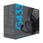 Headset Gamer Logitech G433 7.1 Com Fio - Ps4, Xbox One, Swit