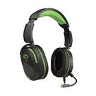 Headset Gamer Trust Gxt Legion Preto E Verde Com Fio - Xbox O