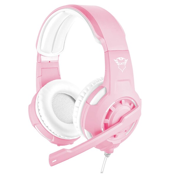 Headset Gamer Trust Radius Gxt-310p Pink