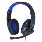 Headset Gamer Vinik Vx Gaming V Blade Com Microfone Preto/azul