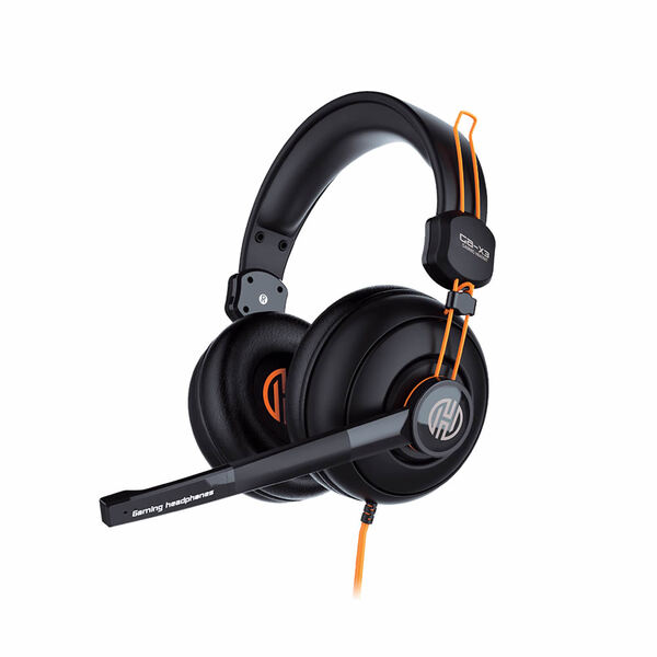 Headset Pro Gamer Hoopson Ga-x3 P2 Stéreo Com Fio E Controle