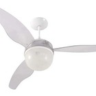 Hélice 3 Pás Para Ventilador De Teto Aliseu Geo Cristal