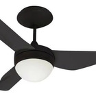 Hélice 3 Pás Para Ventilador De Teto Aliseu Inspire Nano Preto