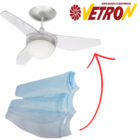 Hélice 3 Pás Para Ventilador De Teto Aliseu Inspire Nano Tran