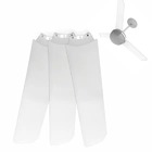 Hélice 3 Pás Para Ventilador De Teto Aliseu Jet Cristal