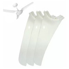 Hélice 3 Pás Para Ventilador De Teto Aliseu Slim Transparente