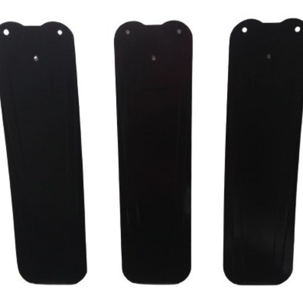 Hélice 3 Pás Para Ventilador De Teto Ventisol Comercial Preto