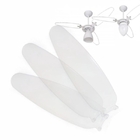 Hélice 3 Pás Para Ventilador De Teto Ventisol Wind Cristal