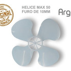 Hélice 4 Pás Para Ventilador Arge Max 50cm De Encaixe