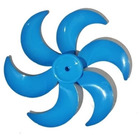 Hélice 6 Pás Para Ventilador Cadence 30cm Eixo 10mm Azul