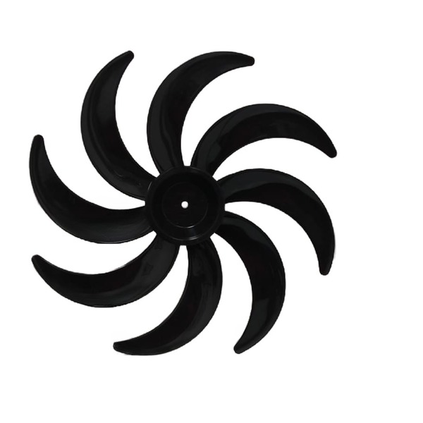 Hélice 8 Pás Para Ventilador Dômina Octopus 60cm Preto