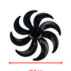 Hélice 8 Pás Para Ventilador Mondial 40cm V40 Preto