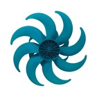 Hélice 8 Pás Para Ventilador Mondial 40cm Vtx-40-dw Azul