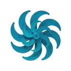 Hélice 8 Pás Para Ventilador Mondial 40cm Vtx-40-dw Azul