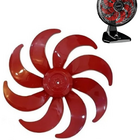 Hélice 8 Pás Para Ventilador Mondial 50cm Vt-51 Vermelho