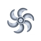 Hélice Para Ventilador Loren Sid Turbo 50cm 6 Pás Original Ci