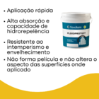 Hidrofugante Impermeabilizante Proteção Fachadas Pedras - FLE