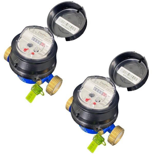 Hidrômetro Unijato Modelo Alfa Mnf 3m/h Dn20x115 02 Peças Rel