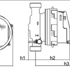 Hidrômetro Unijato Modelo Alfa Mnf 3m/h Dn20x115 03 Peças Rel