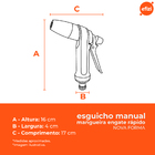 Hidropistola Para Engate Rapido - Novaforma