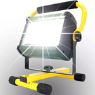 Holofote Refletor Led Portátil Recarregável 100w À Prova D'ág