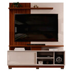 Home Atenas Com Pés Para Tv 55 Polegadas Com Porta Deslizante