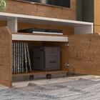 Home Berlim Sala Para Tv Até 55 Polegadas C/ Rodízios