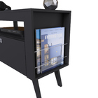 Home Com Bancada E Painel Para Tv Até 36 Canadá Preto - Art I