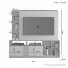 Home Extremo Para Tv Até 60 Polegadas Jcm Movelaria Café Off