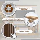 Home Extremo Para Tv Até 60 Polegadas Jcm Movelaria Café Off