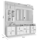 Home Fortuna Para Tv Até 65" Jcm Móveis Cestaplus Noronha/ Of