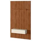 Home Frisado Para Tvs De 65" Brest Cinamomo Mel Off White