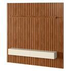 Home Frisado Para Tvs De 80" Livorno Cinamomo Mel Off White