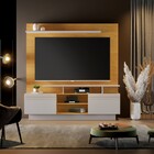 Home Impulso Tv Até 65 Polegadas Com Friso Jcm Móveis Cinamom