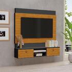 Home Nápoles Para Tv Até 75 Polegadas Freijó Preto