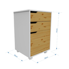 Home Office Madeira Branco Malwe