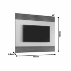 Home Para Sala De Tv Moderno - Seviilha - Mavau Móveis