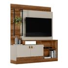 Home Para Sala Tv 50 Polegadas 2 Portas Freijó Off White Elia