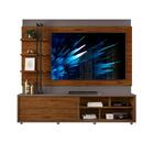 Home Para Sala Tv Até 65 Polegadas Cinza Urbano Nogueira Loga