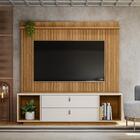 Home Para Tv 2 Portas Jade Freijó Off White Perolizado