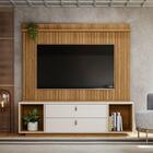 Home Para Tv 2 Portas Jade Freijó Off White Perolizado