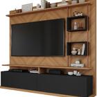 Home Para Tv 55" 100% Mdf Ipanema Permobili Nature/chumbo