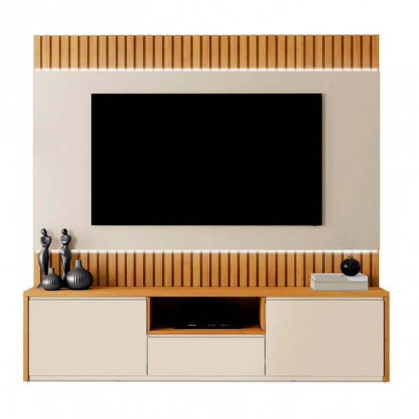 Home Para Tv 58 C/led Duplo Aurora Mavaular