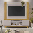 Home Para Tv 65 Polegadas Bálsamo Ripado Pés Mdf Usinados Jcm